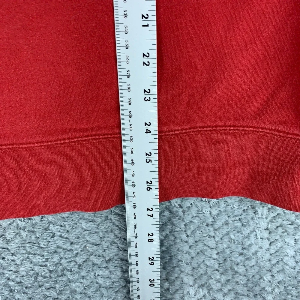 The North‎ Face Hoodie Men's 2XL XXL Red Half Dome Pullover Outdoors Soft